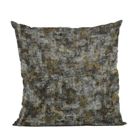 Plutus Twilight Hidden Island Velvet With Foil Printing On Top Luxury Throw Pillow