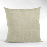 Plutus Vanilla Wall Textured Solid, With Open Weave. Luxury Throw Pillow