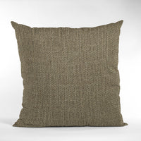 Plutus Hemp Wall Textured Solid, With Open Weave. Luxury Throw Pillow