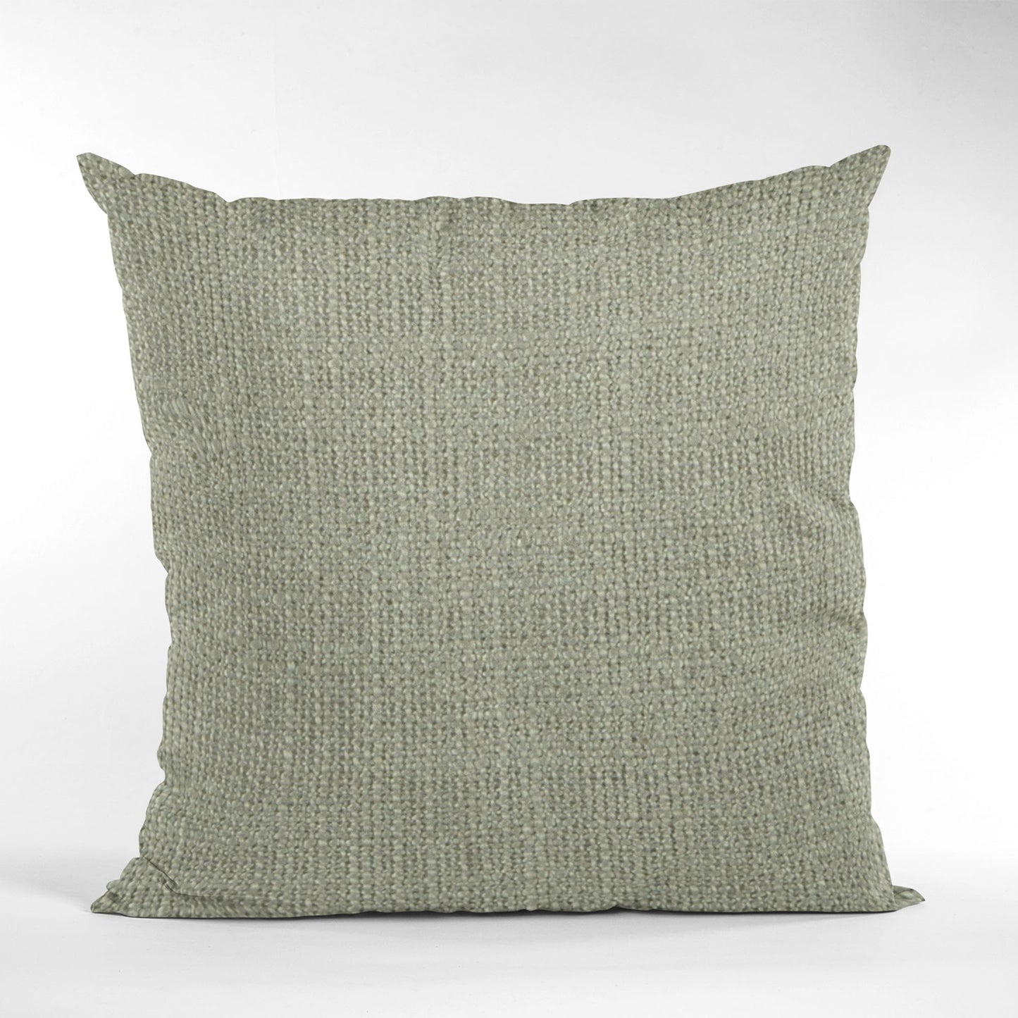 Plutus Flint Wall Textured Solid, With Open Weave. Luxury Throw Pillow