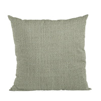 Plutus Flint Wall Textured Solid, With Open Weave. Luxury Throw Pillow