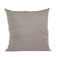 Plutus Dark Brown Solid Shiny Velvet Luxury Throw Pillow