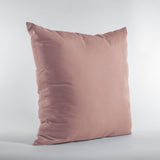 Plutus Baby Pink Solid Shiny Velvet Luxury Throw Pillow