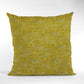 Plutus Sulfur New Planet Cut Velvet Luxury Throw Pillow