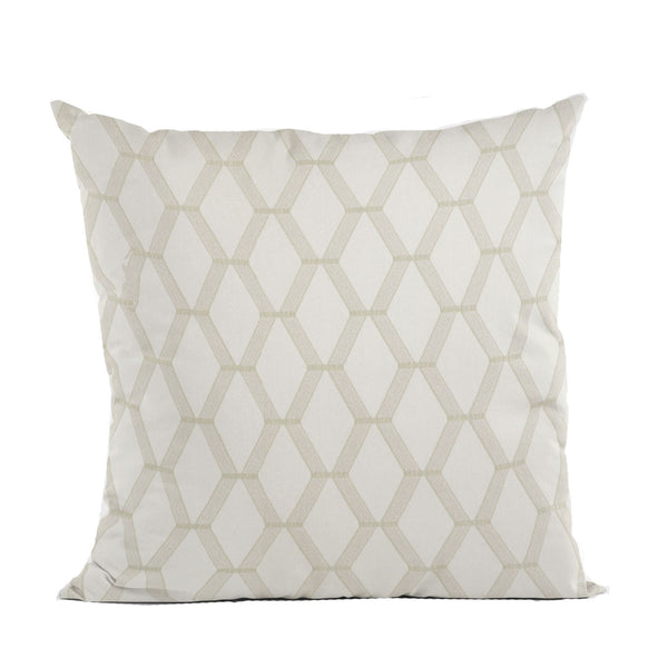 Plutus Pearl Diamond Shiny Fabric With Embroydery Luxury Throw Pillow