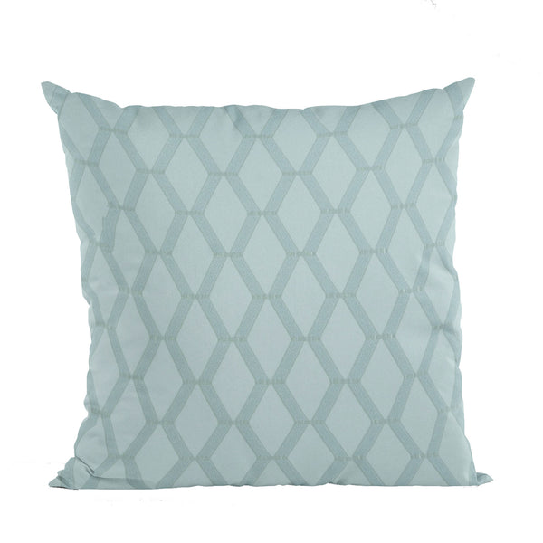 Plutus Serenity Diamond Shiny Fabric With Embroydery Luxury Throw Pillow