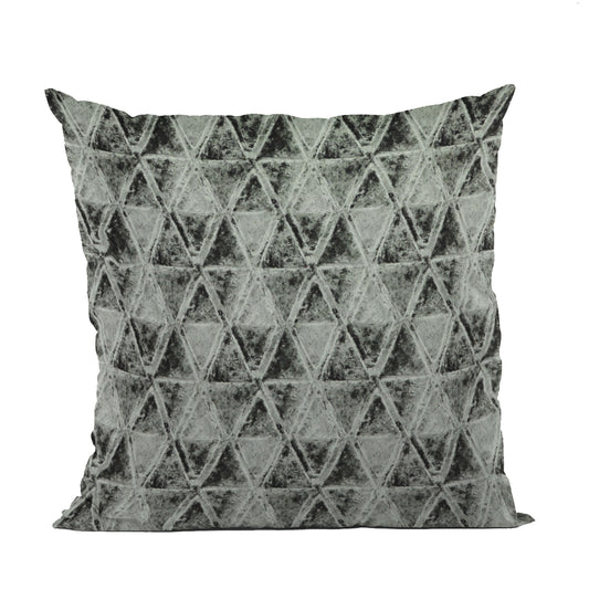 Plutus Noir Stars Velvet With Foil Printing Luxury Throw Pillow