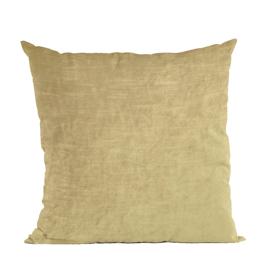 Plutus Oyster Lux Velvet Shiny Velvet Luxury Throw Pillow