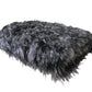 Wolf Faux Fur Grey Luxury Throw