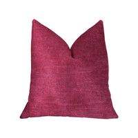 Lady Fuschia Pink Luxury Throw Pillow