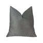 Dusky Veined  Silver and Taupe Luxury Throw Pillow