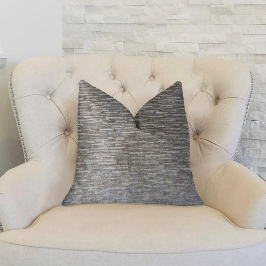 Montage Beige Luxury Throw Pillow