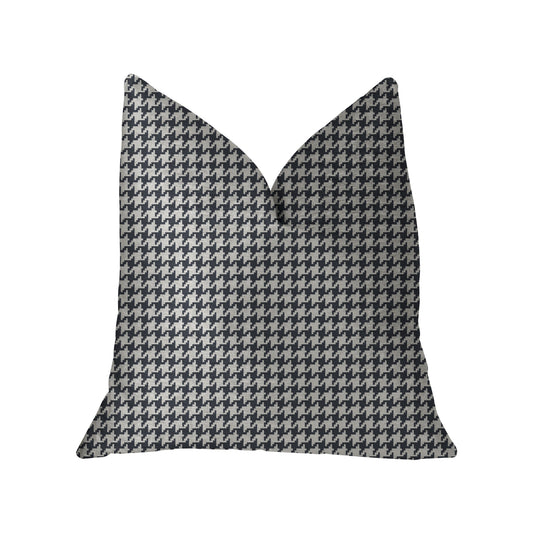 Element Black and White Luxury Throw Pillow