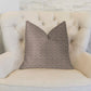 Viva Red Link Red and Beige Luxury Throw Pillow