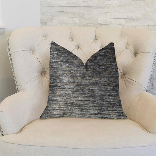 Lavish Touch Blue Luxury Throw Pillow