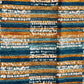Timber Blue and Beige Textured Luxury Throw Pillow