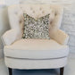 Mulberry Lasso Green Tones Luxury Throw Pillow