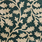 Wild Emerald Figleaf in Green Luxury Throw Pillow