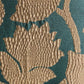 Golden Arabella Vine in Green and Gold Luxury Throw Pillow