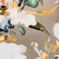 Maya De Aqua Floral Multi Color Luxury Throw Pillow
