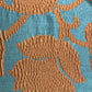Golden Arabella Vine in Green and Bronze Tones Luxury Throw Pillow