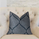 Pitaya Blue and White Luxury Throw Pillow