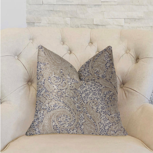 Quartz Skye Beige Luxury Throw Pillow