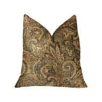 Cypress Field Brown Luxury Throw Pillow