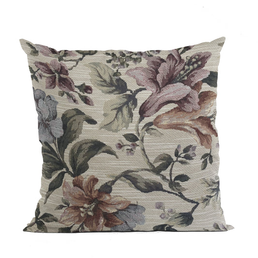 Harmony Meadows  Multicolor Luxury Throw Pillow