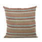 Plutus Brown Tracks Stripe Luxury Throw Pillow
