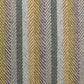 Plutus Blue Tracks Stripe Luxury Throw Pillow