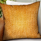 Honey Lust Brown Solid Luxury Outdoor/Indoor Throw Pillow