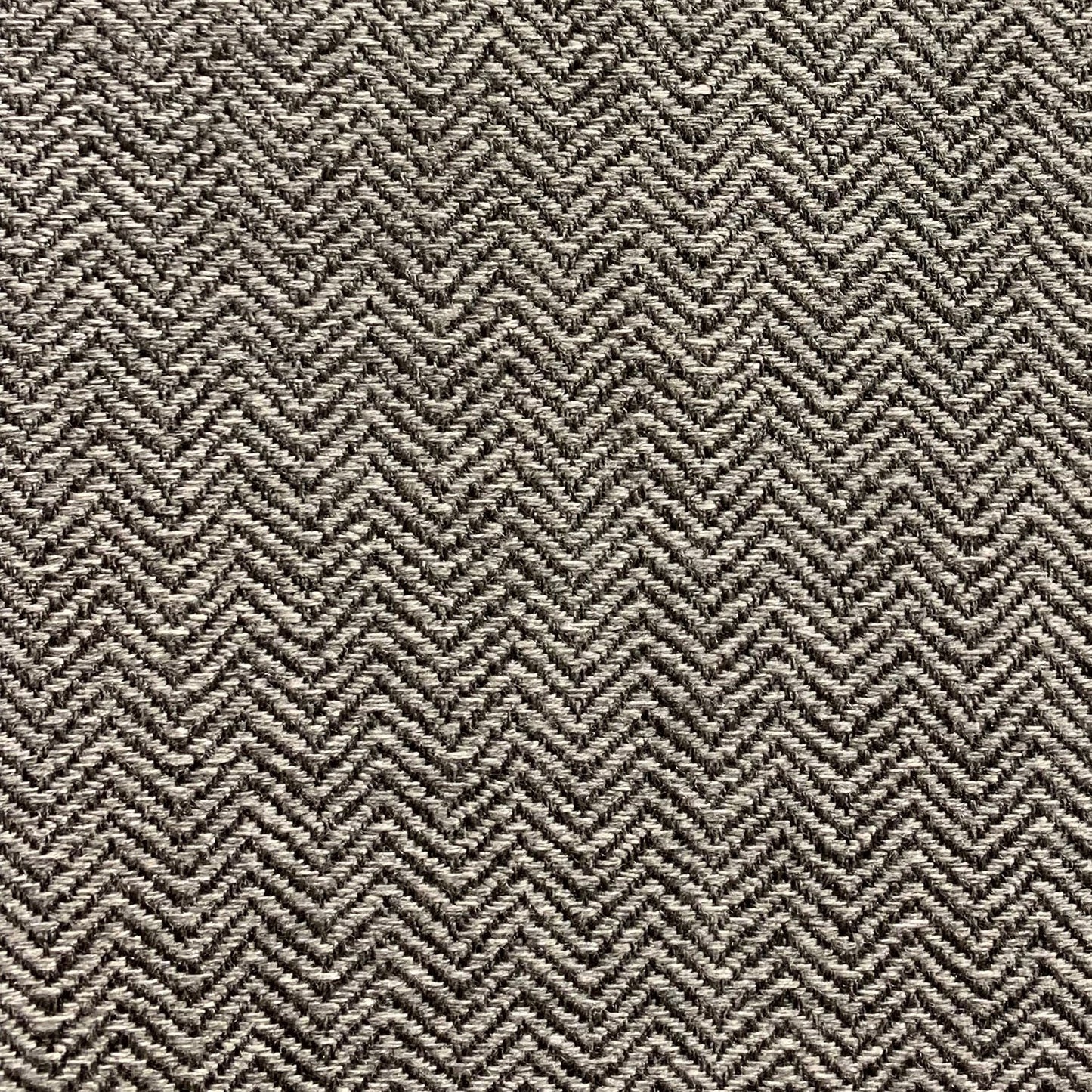 Jagged Ash Gray Chevron Luxury Outdoor/Indoor Throw Pillow