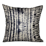 Radiant Beryl Blue Abstract Luxury Outdoor/Indoor Throw Pillow