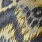 Sacred Pixie Blue Navy and Taupe Handmade Luxury Pillow