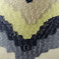 White Navy and Lime Handmade Luxury Pillow