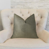 Bellevue Brown Handmade Luxury Pillow