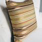 Macedonia Gold Red and Silver Handmade Luxury Pillow