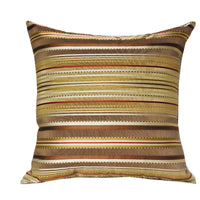 Macedonia Gold Red and Silver Handmade Luxury Pillow