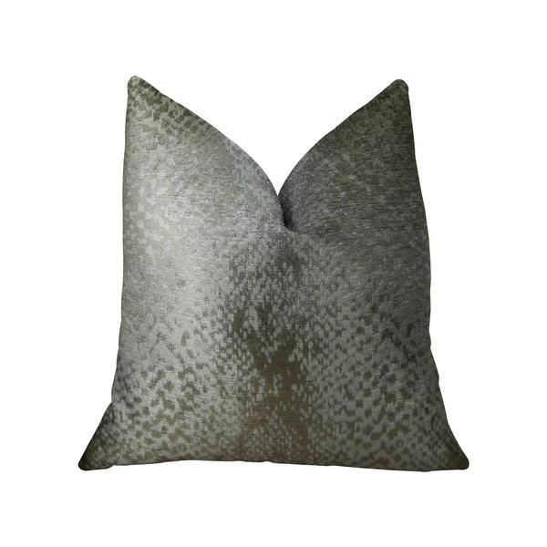 Venetian Silver Handmade Luxury Pillow