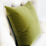 Pistachio Love Green Handmade Luxury Pillow