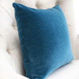 Aqua Dulce Teal Handmade Luxury Pillow