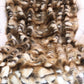 Brandy Gold and White Faux Fox Handmade Luxury Throw
