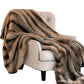 Sheared Faux Chinchilla Luxury Throw