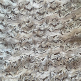 Plutus Light Brown Wild Rabbit Faux Fur Luxury Throw Blanket