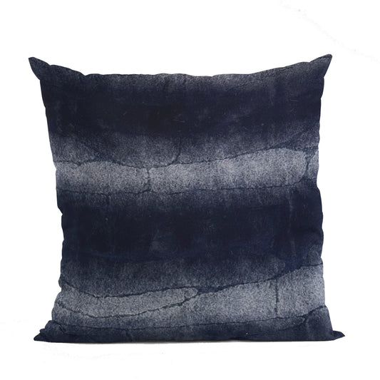 Plutus Blue Ink Furever Animal Faux Fur Luxury Throw Pillow