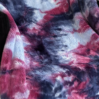 Plutus Purple Pink Fureal Faux Fur Luxury Throw Blanket