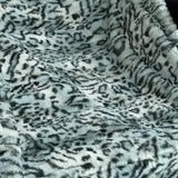 Plutus Green Luxe Lash Faux Fur Luxury Throw Blanket