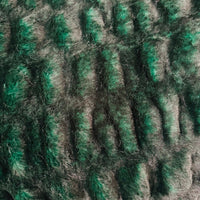 Plutus Emerald Green Plush Pelt Faux Fur Luxury Throw Blanket