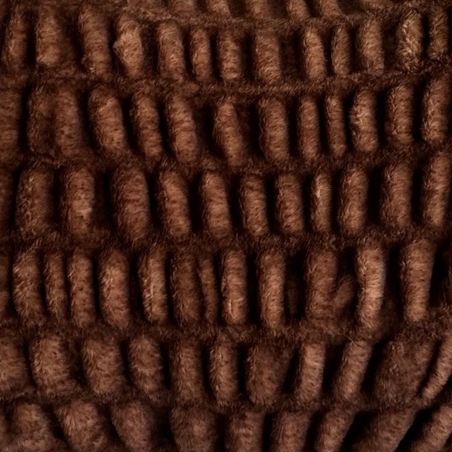 Plutus Brown Plush Pelt Faux Fur Luxury Throw Blanket